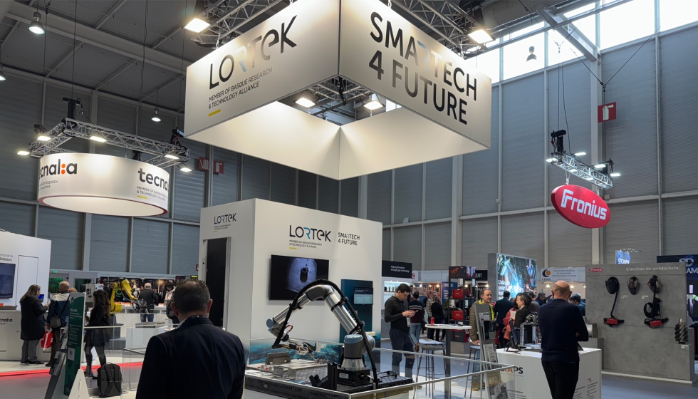 Stand de Lortek en la feria Unire