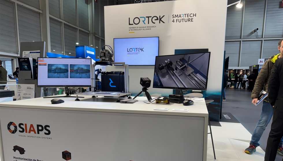 SIAPS Visual Inspection Systems, una de las soluciones mostradas en la feria