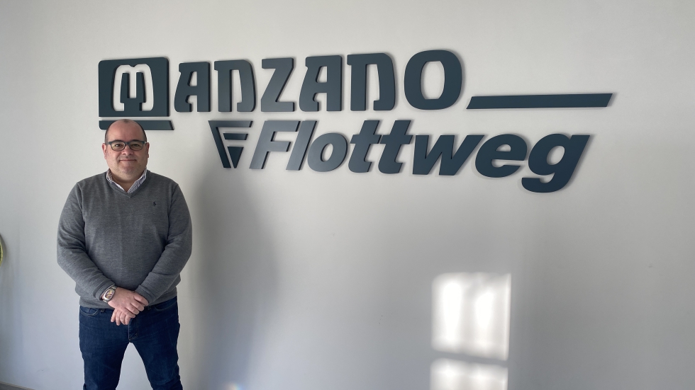 Juan del Prado, responsable comercial en Manzano Flottweg