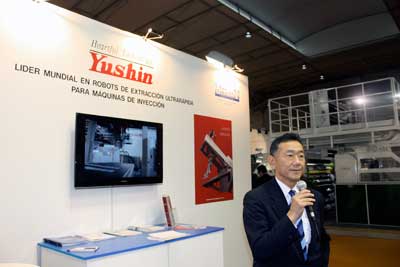 Takeshi Iimura, responsable internacional de ventas y operaciones, divisin 1