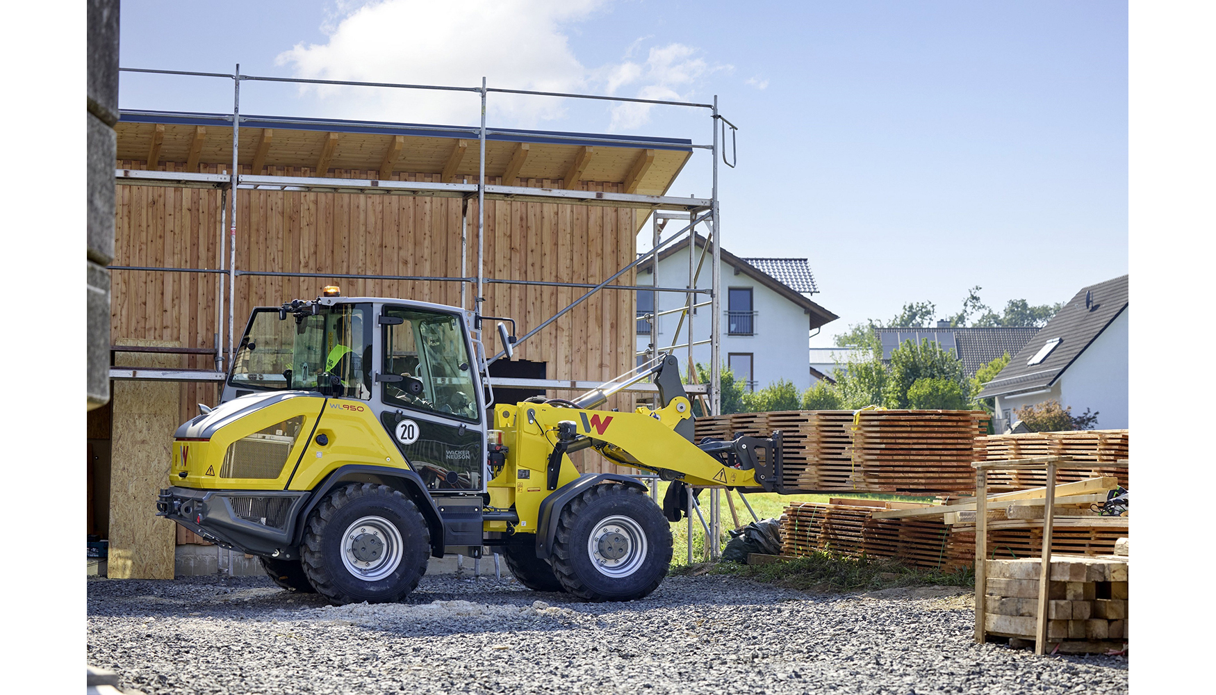 Cargadora WL950. Foto: Wacker Neuson