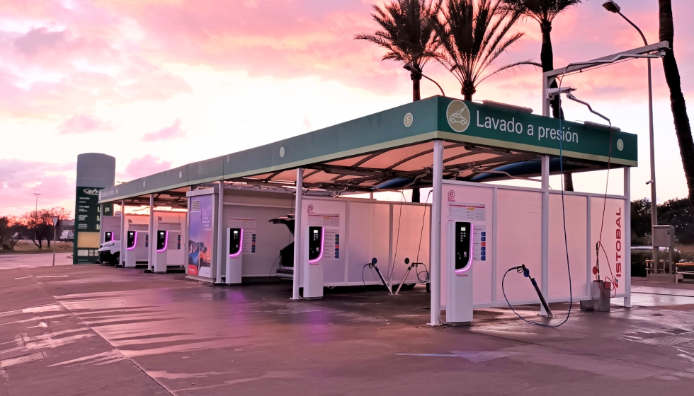 El nuevo centro de lavado ISTOBAL J�WASH4 permite reducir hasta un 35% el consumo de agua, m�s de un 30% de energ�a