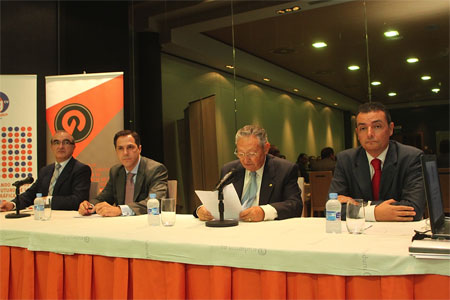 De izquierda a derecha: Jaime Pujol, Eladio Muoz, Ramn Simn y Salvador Navarro