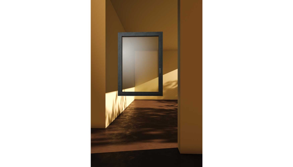 Inlay es extremadamente verstil y personalizable, ya que permite elegir un tipo de material para el marco y otro diferente para el perfil de la hoja...