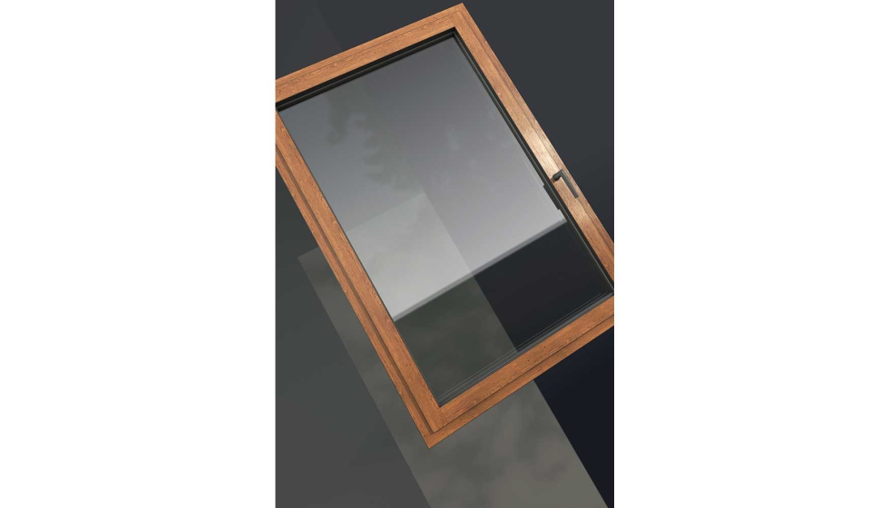 Finstral permite, con Inlay, personalizar las ventanas segn el estilo y las necesidades del cliente final