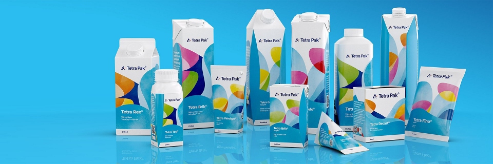 Tetra Pak apresentou as embalagens Tetra Brik Aseptic...