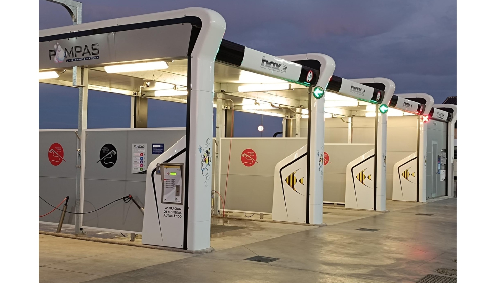 �En el caso de los boxes de lavado, valoramos especialmente su dise�o, visualmente muy atractivo...