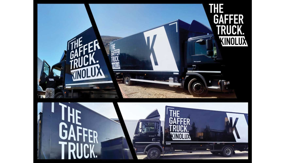 The Gaffer Truck, de Hiru Estudio para Kinolux