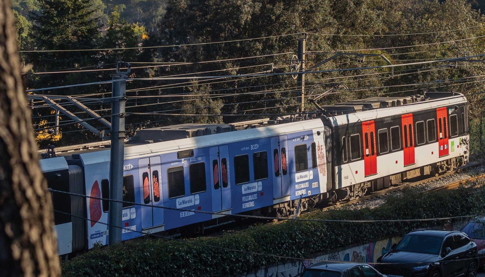 Rotulaci�n Ferrocarriles Marat� de TV3, de Sundisa para FGC