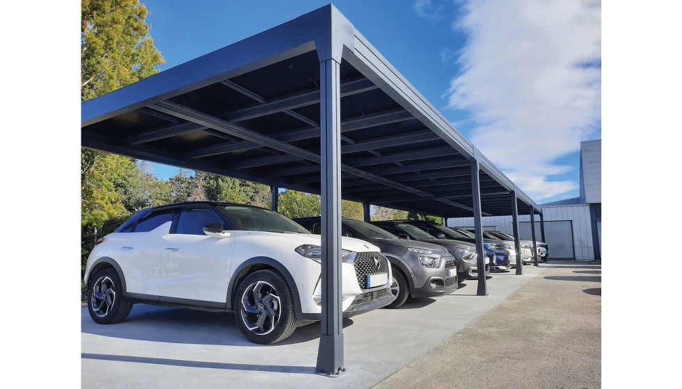 Los carports fotovoltaicos MItjavila son especialmente id�neos para el canal HORECA