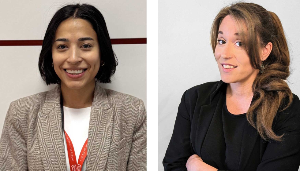 Kathya Peralta, deputy marketing and R&D manager de Bandai, y Roc�o Zamorano, Category manager de PRG Retail Group Spain...