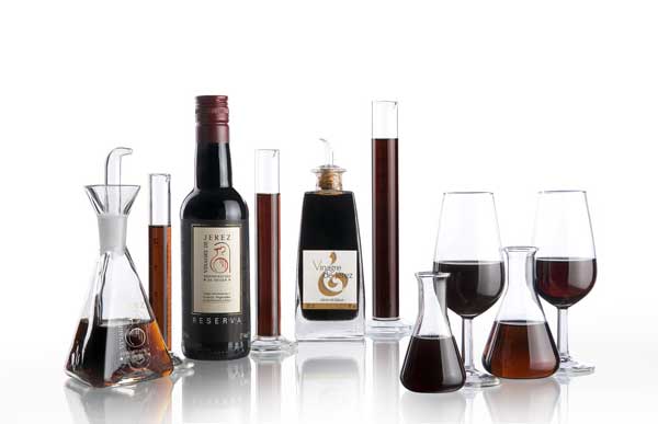 Diferentes tipos de vinagre de la D.O.Vinagre de Jerez
