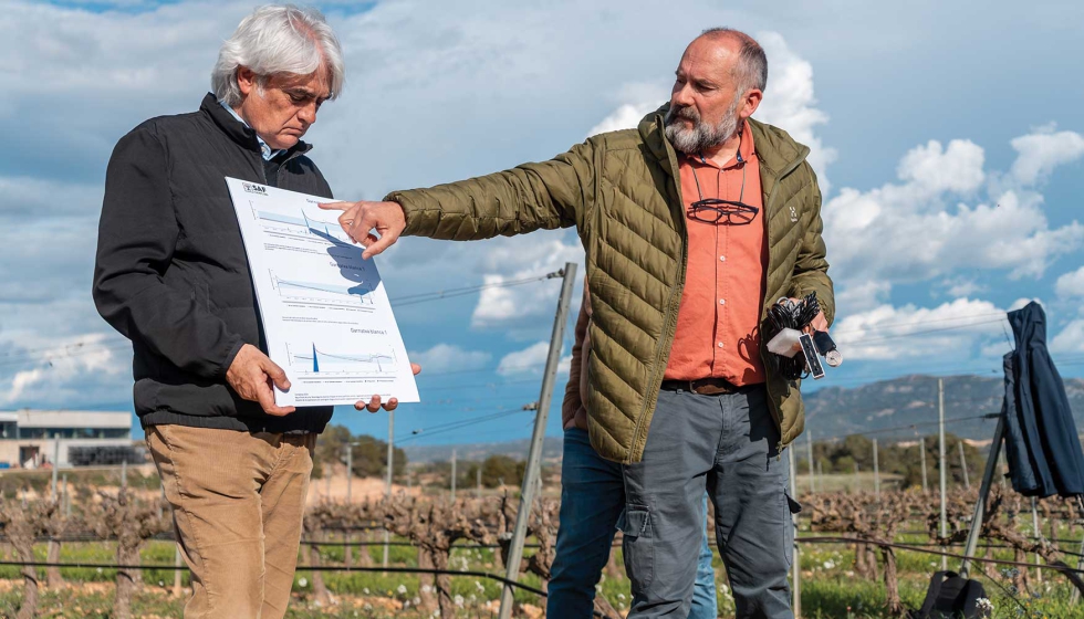 La bodega Edet�ria cerr� la primera jornada