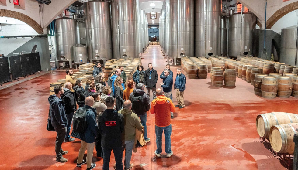 Visita a las instalaciones de Raimat