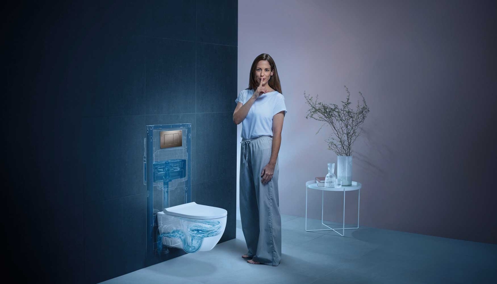 La nueva cisterna empotrada Geberit Duofix es el coraz�n de la Soluci�n Completa Geberit para el inodoro