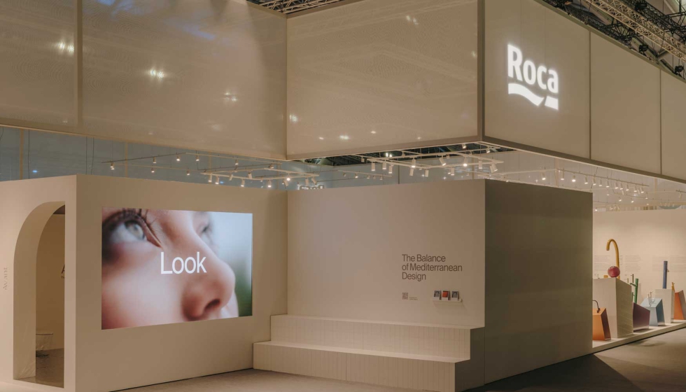El stand de Roca en ISH transmit�a los valores de la marca y de Roca Group
