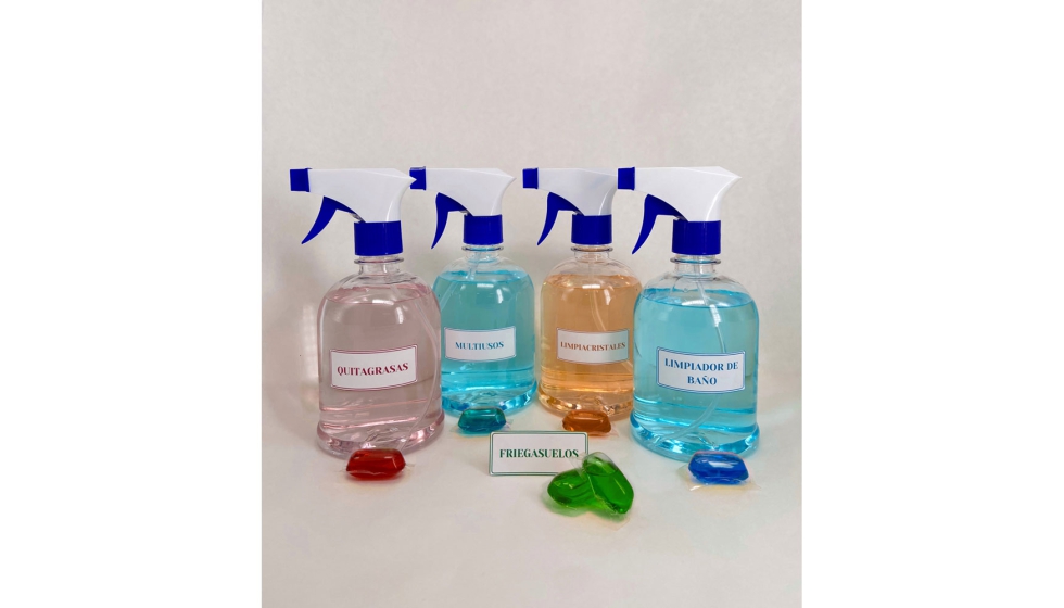 Prototipos de productos HSC concentrados en formato refill