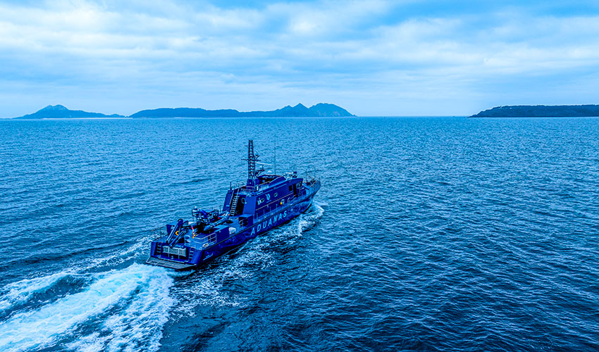 Esta nueva patrullera es capaz de navegar a una velocidad m�xima de 35 nudos