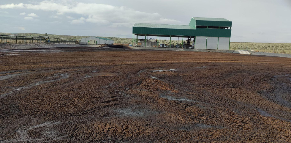 Figura 1. Alpeorujo en balsa auxiliar. Elaboracin propia