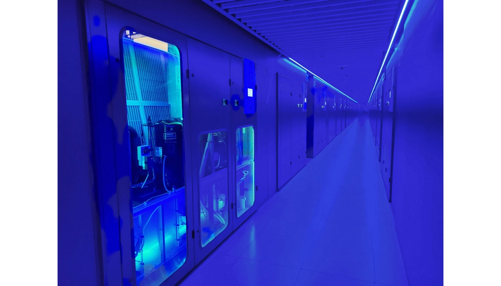 Uno de los grandes hitos de la instalaci�n ha sido la sustituci�n de las unidades anteriores de 60 kW de forma secuencial...