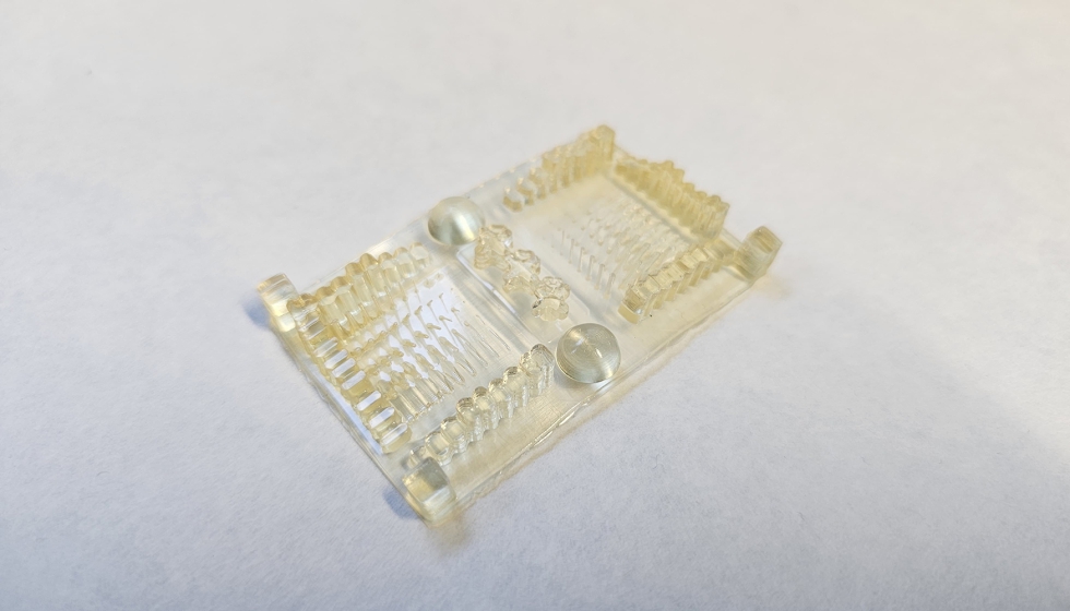 Este es el segundo tipo de resinas polim�ricas desarrolladas por el ICIQ y la UPC en el marco del proyecto Base-3D...