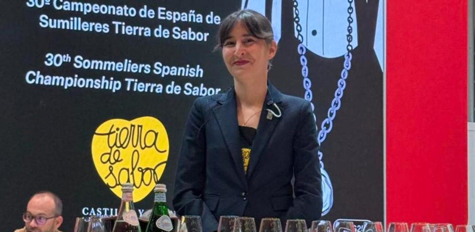 Marta Cortizas, sumiller del Celler de Can Roca, se ha proclamado vencedora del campeonato de Espa�a de Sumilleres