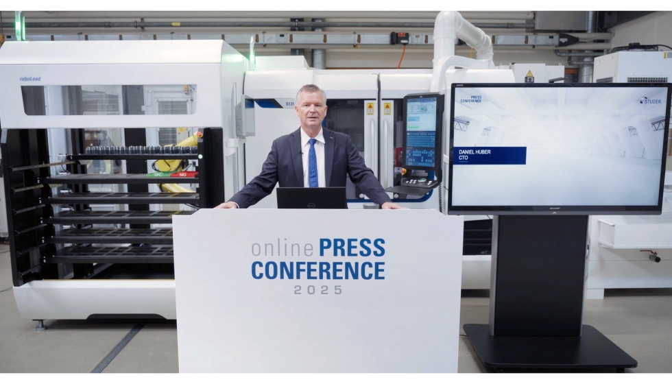 Daniel Huber puso el foco en uno de los principales proyectos de desarrollo como fue la nueva generaci�n de la popular rectificadora cil�ndrica...