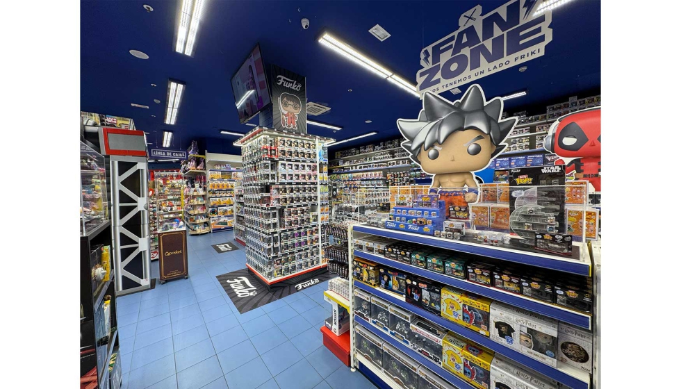 Las tiendas Juguettos cuentan con zonas especiales Fan Zone
