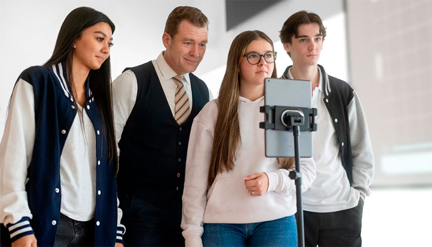 Los docentes valoran el iPad porque se adapta f�cilmente a distintos estilos de aprendizaje. � Apple