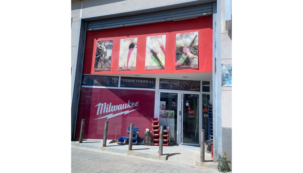 Fachada de Ferretebien, en Paiporta