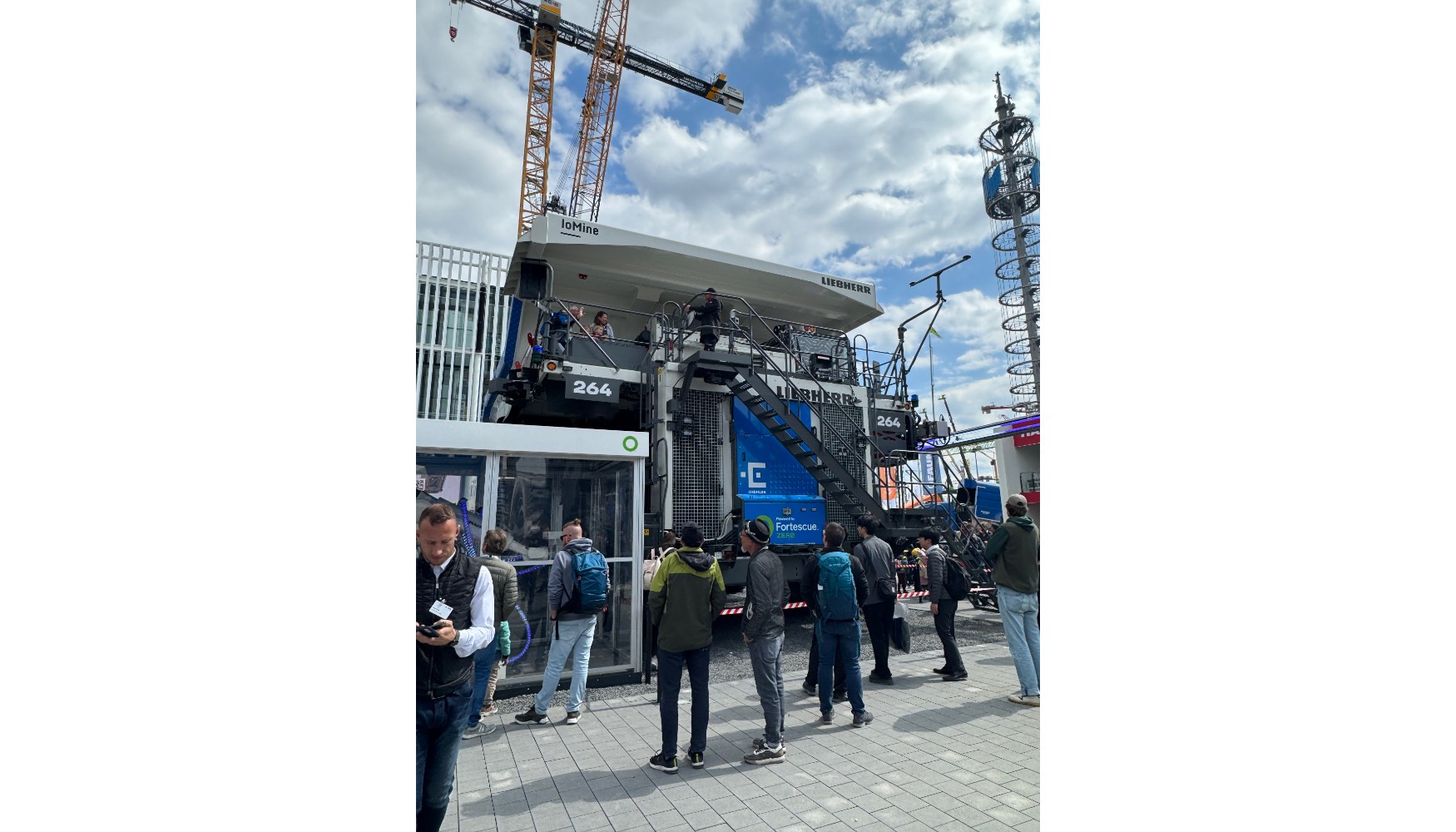 Dumper elctrico Liebherr T264