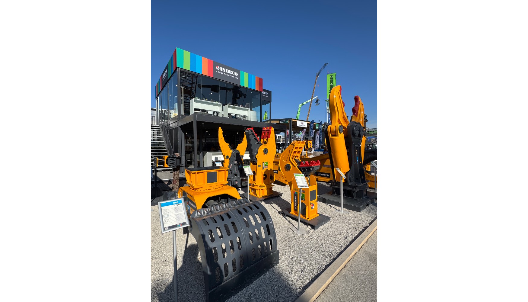 Stand de Indeco en Bauma 2025