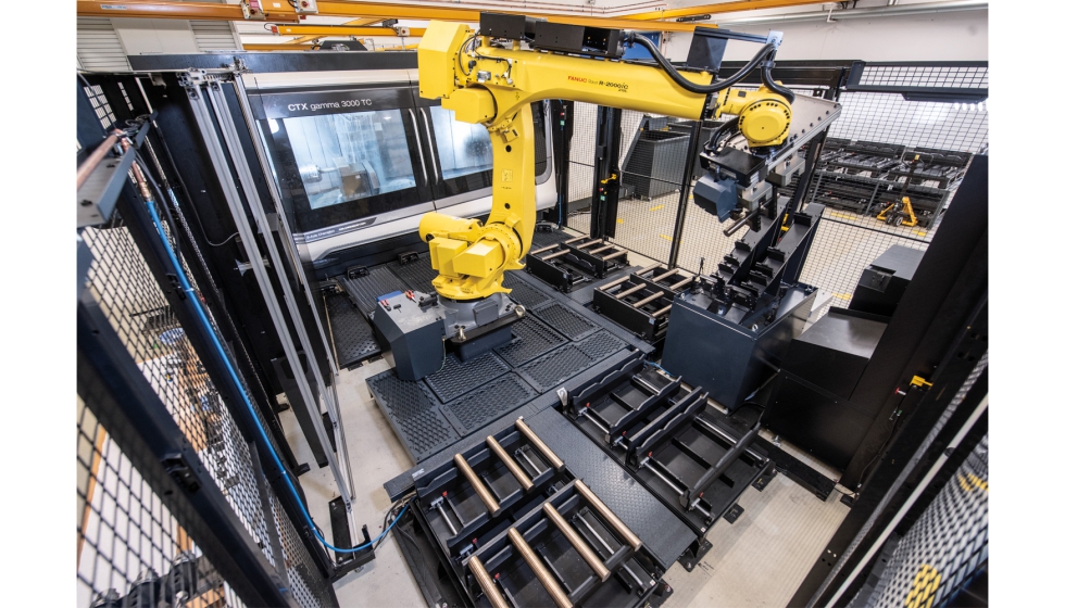 La CTX gamma 3000 TC, automatizada con Matris, produce husillos de alta precisi�n