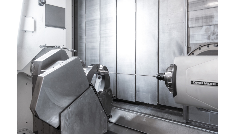 El tama�o de la CTX gamma 3000 TC era necesario para mecanizar husillos de hasta 1000 mm de longitud...