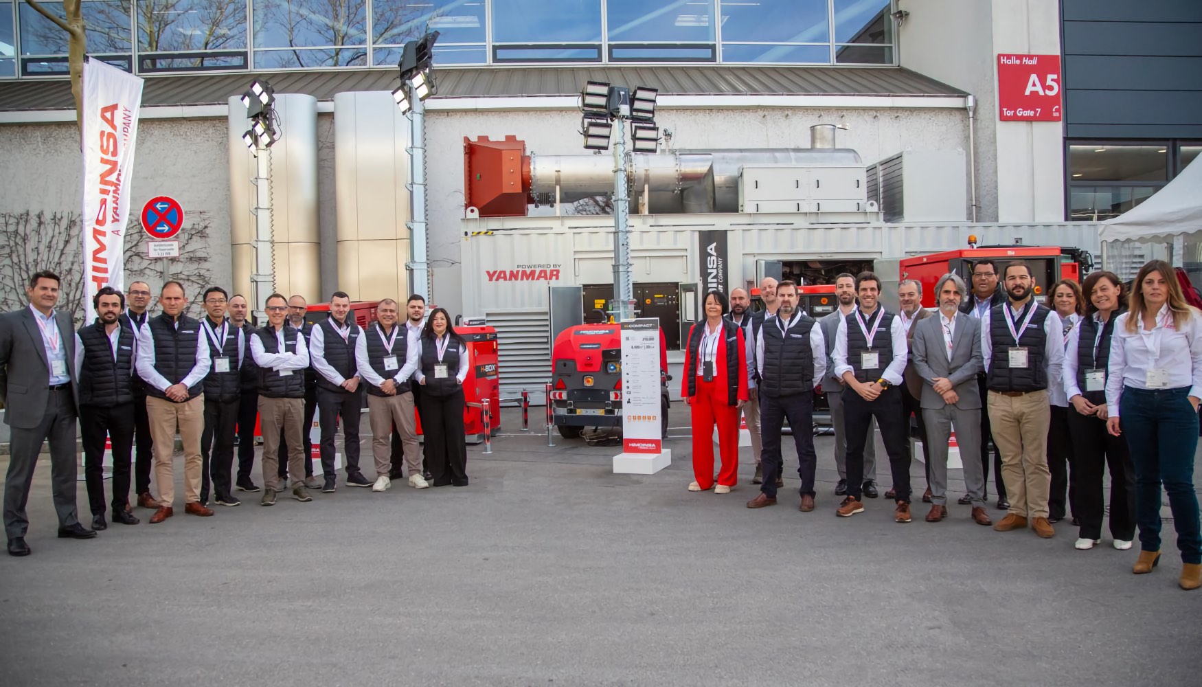 Foto de Himoinsa: Esta nueva edicin de Bauma ha sido todo un xito. Gran afluencia y calidad de asistentes