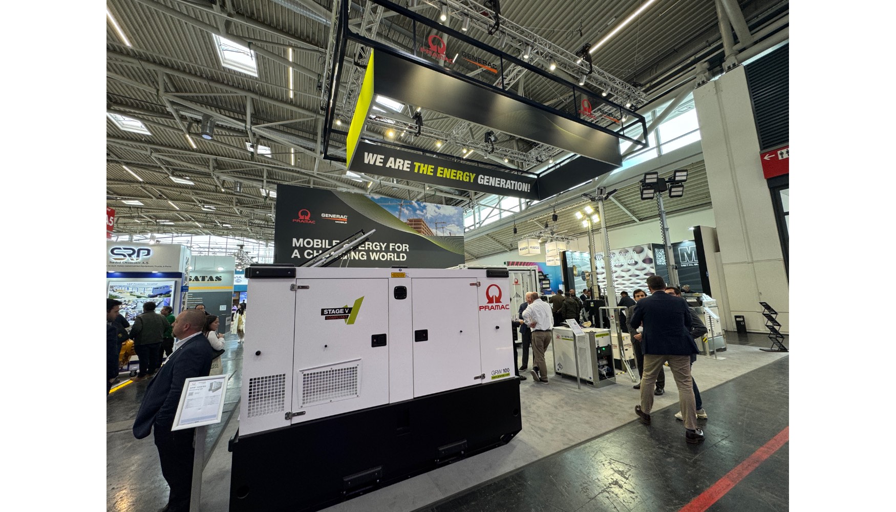 Stand de Pramac en Bauma 2025