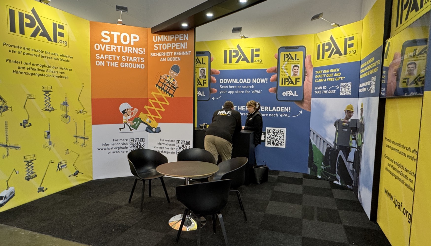 Stand de Ipaf en Bauma 2025