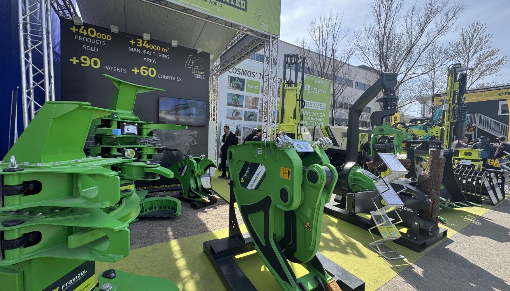 Stand de Fravizel en Bauma 2025