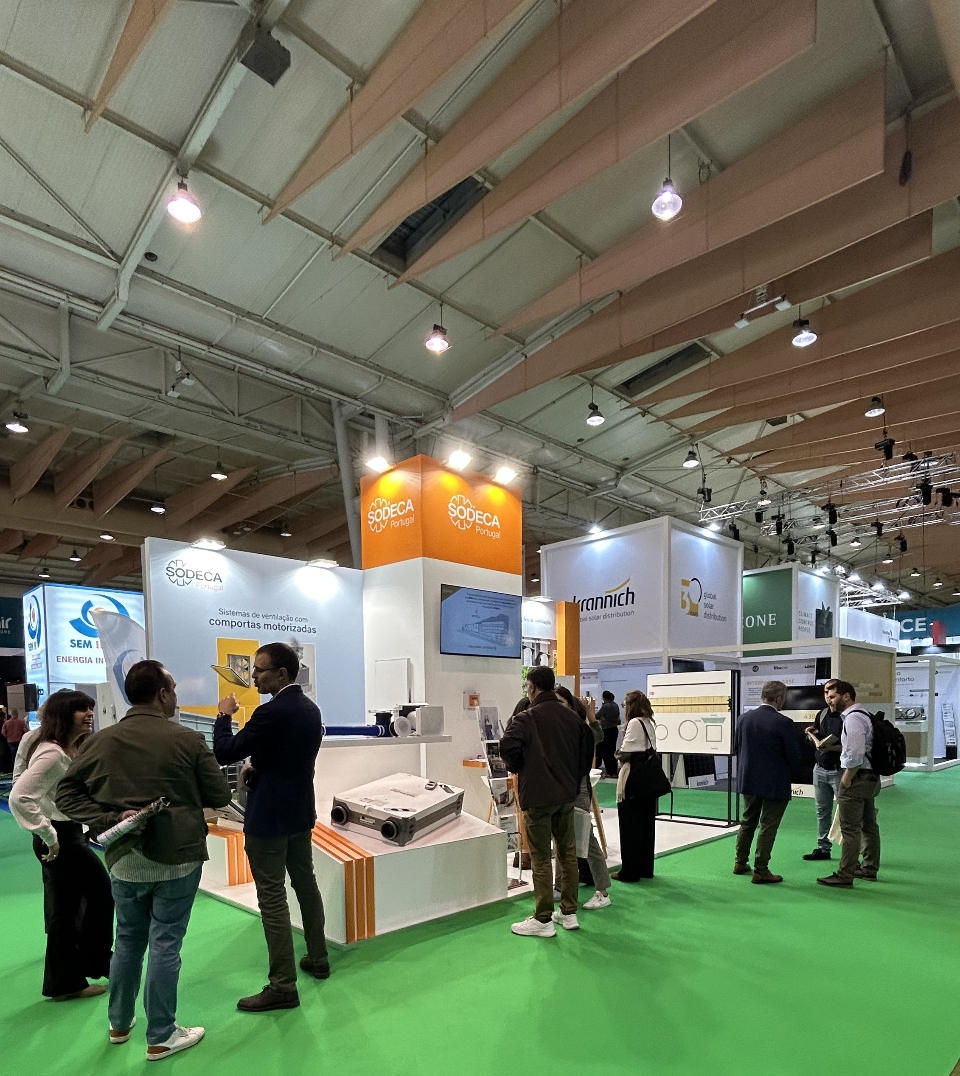 O stand da Sodeca