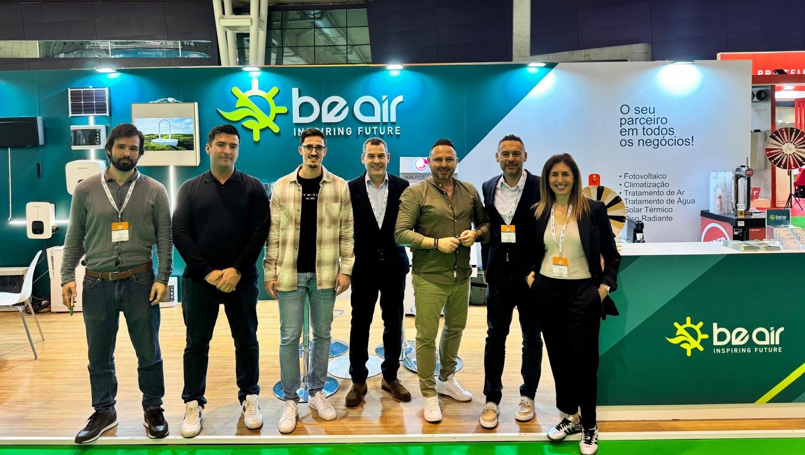 A equipa da Be-Air