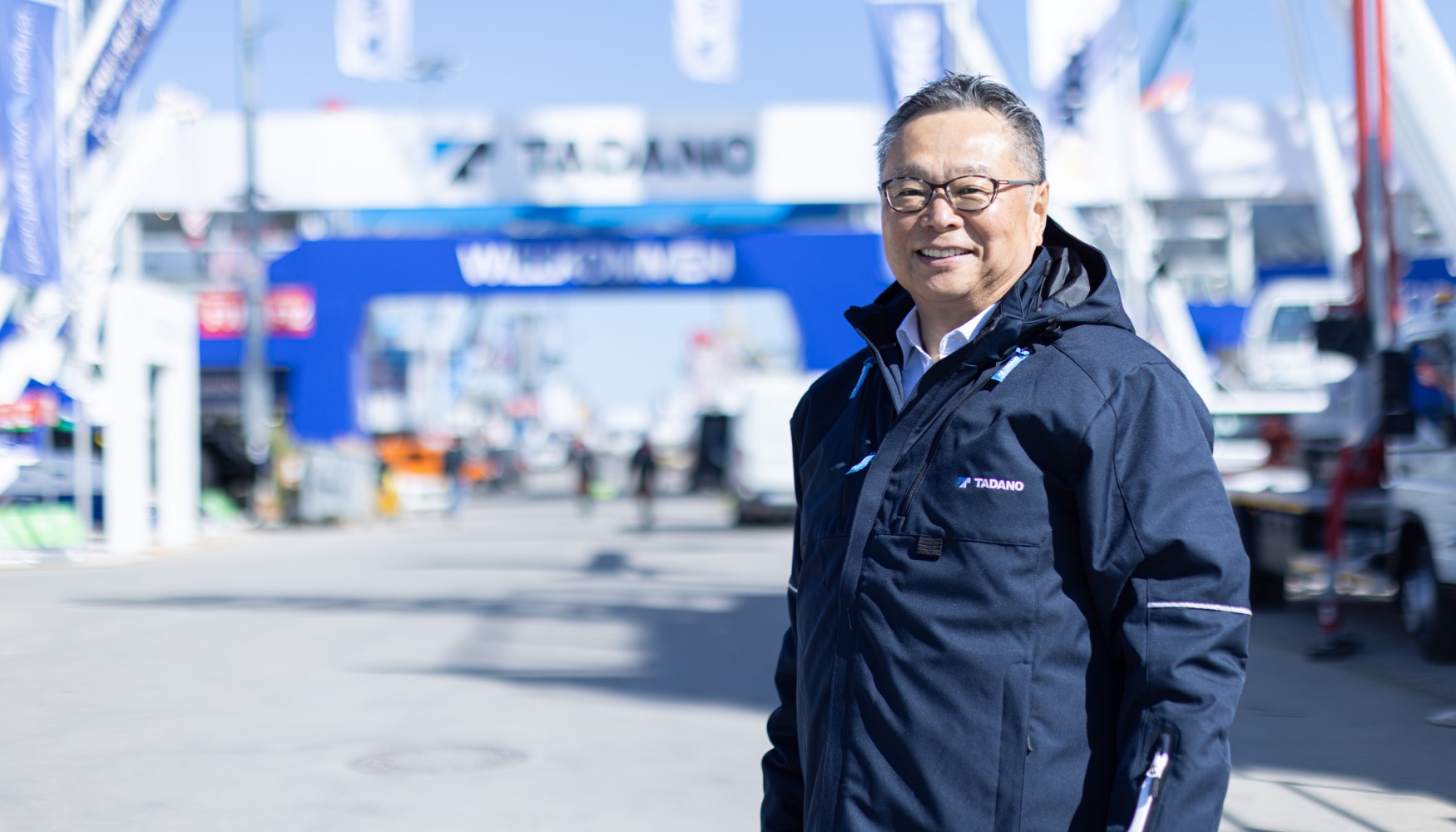 Toshiaki Ujiie, presidente y CEO de Tadano Ltd