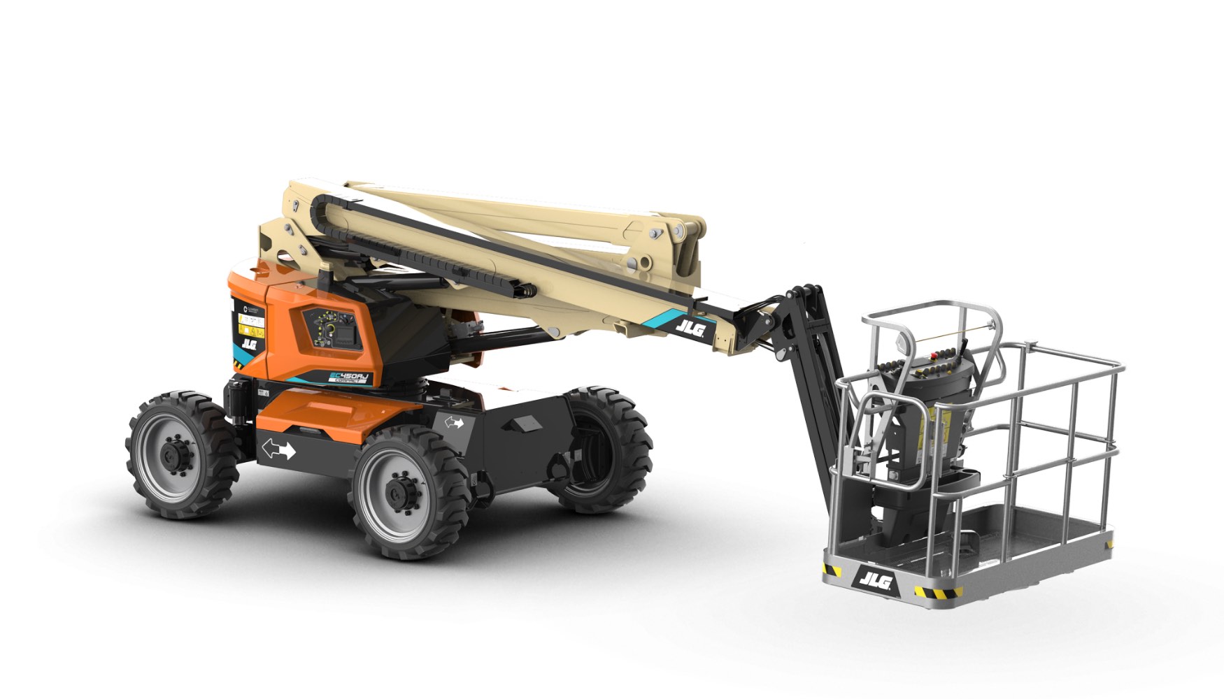 Nueva plataforma articulada elctrica EC450AJ Compact