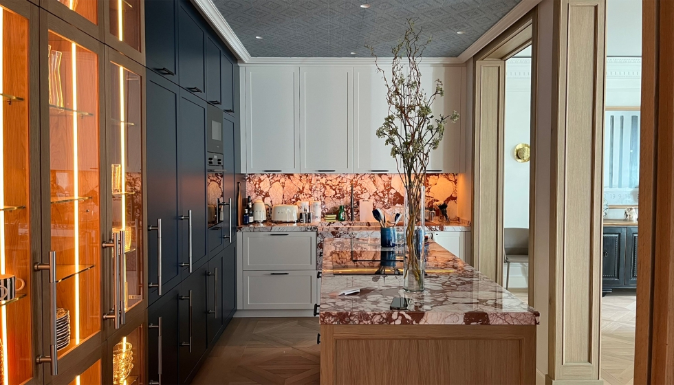 El nuevo proyecto de cocina de Banni es un claro ejemplo de interiorismo de vanguardia