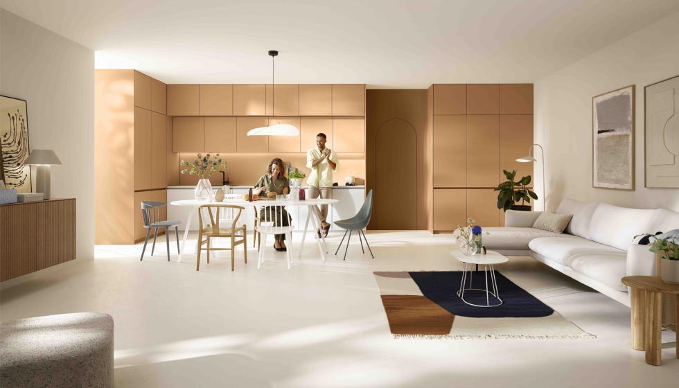 Los nuevos colores de Rauvisio Crystal, Alba, Duna, Onda, Nuvola y Salvia aportan equilibrio entre naturaleza y tecnologa...