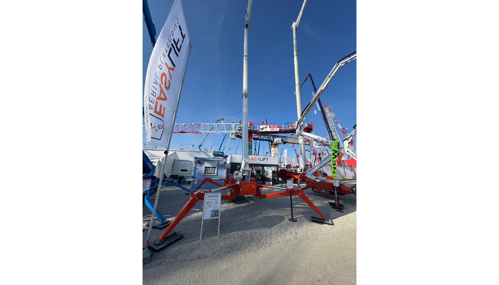 Stand de Easy Lift en Bauma 2025