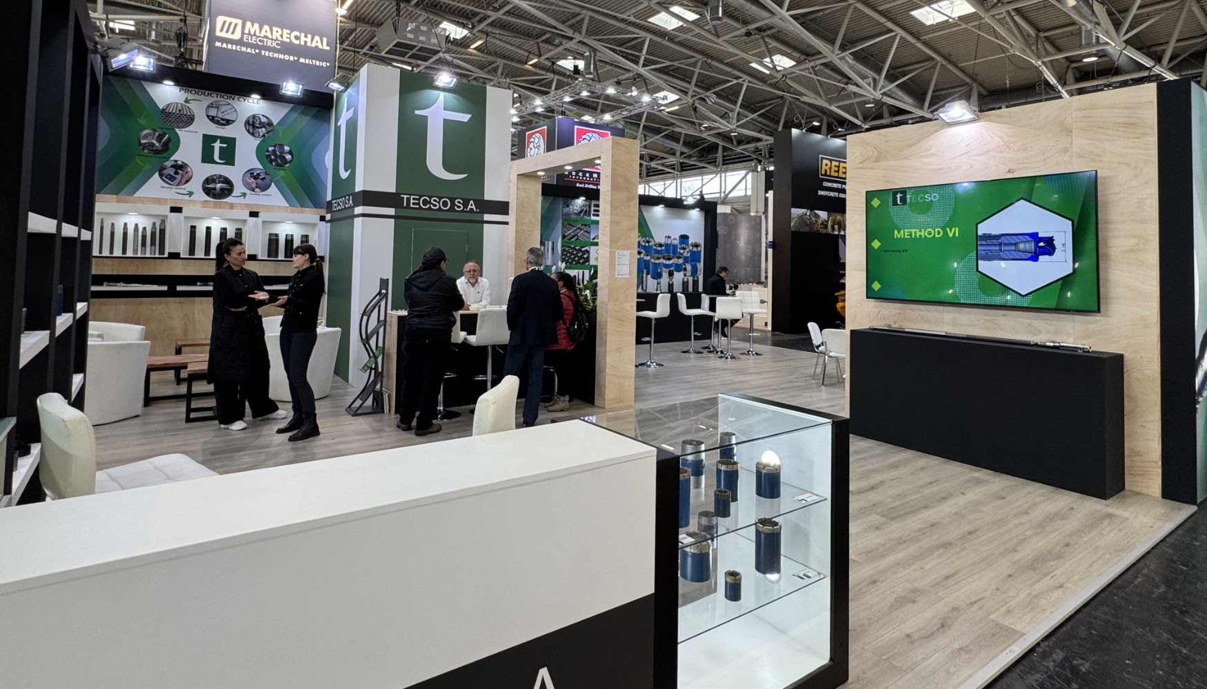 Stand de Tecso en Bauma 2025