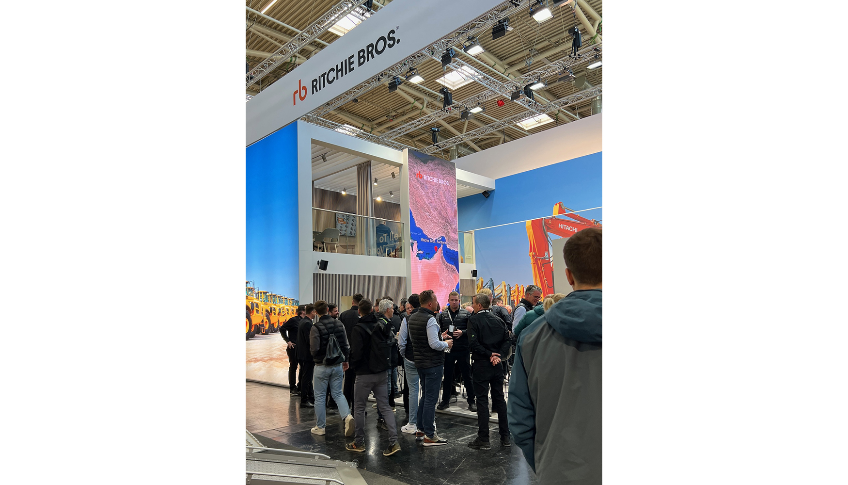 Stand de Ritchie Bros. en Bauma 2025