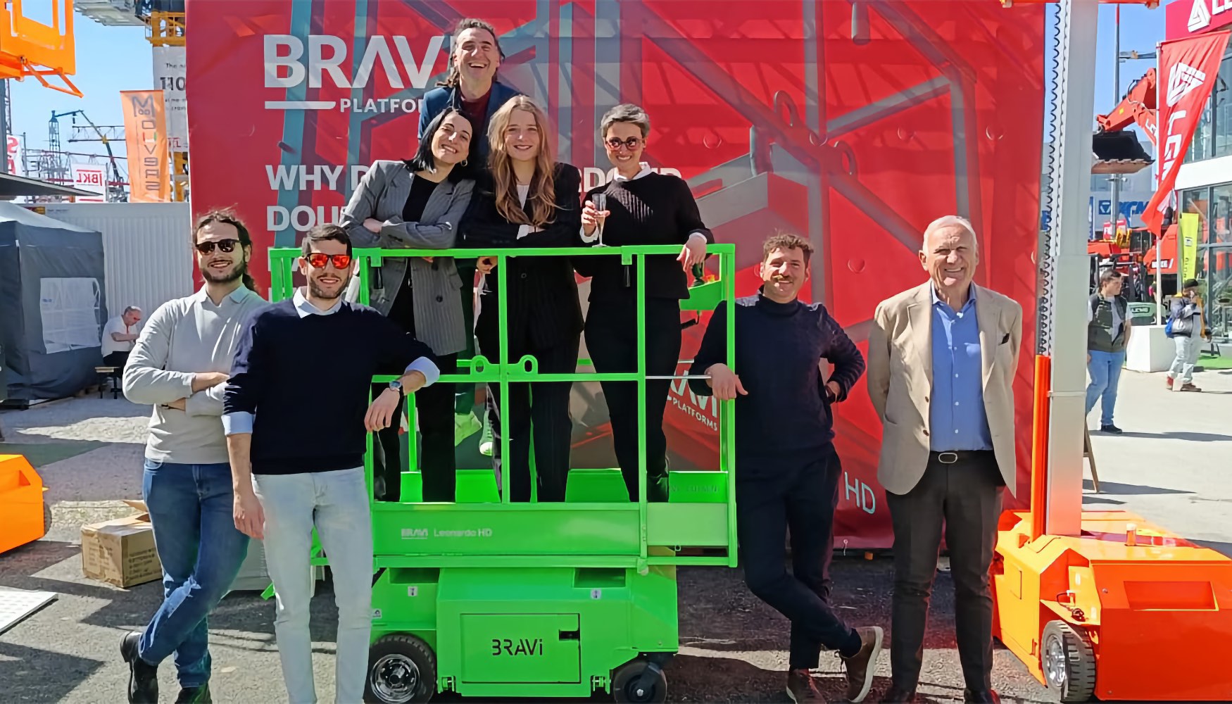 Foto de Bravi Platforms: “Bauma es una feria global que nos permite reforzar nuestra visibilidad internacional”