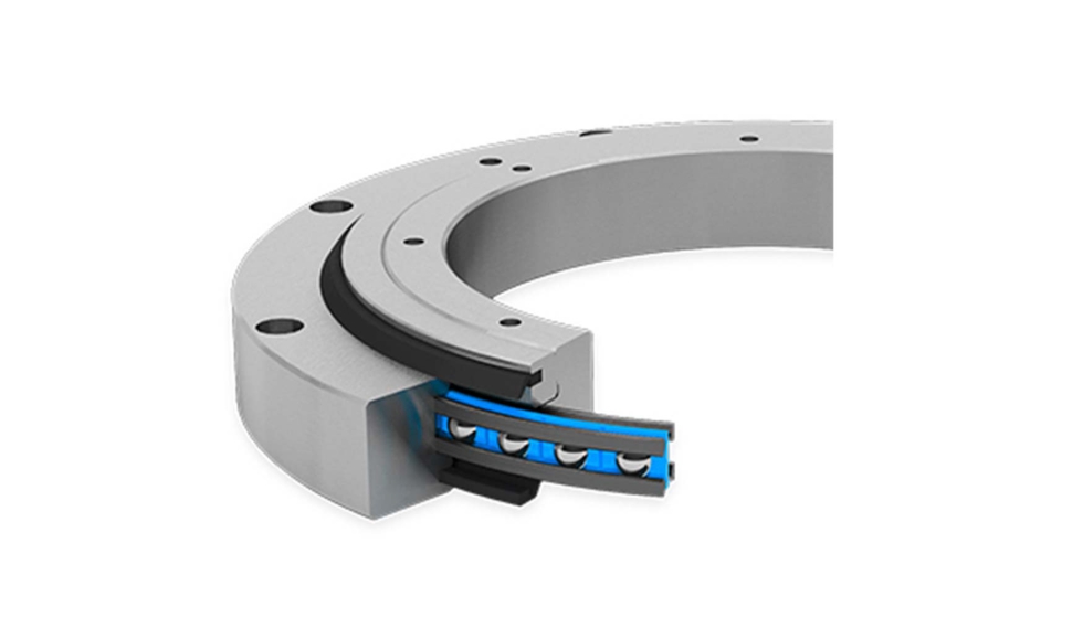 Los rodamientos de alambres Franke son rodamientos de 4 puntos precargados individualmente en un dise�o compacto