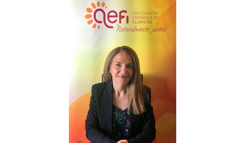 Olga Zarzuela Garrido, directora de la Asociacin Espaola de Floristas
